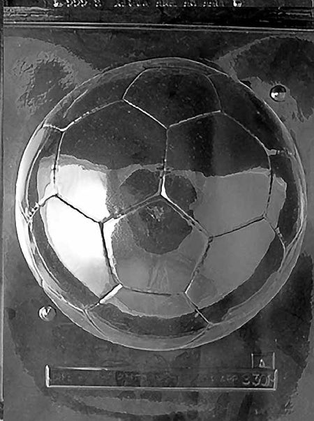 Large Football Chocolate Mould - Part 1 by Home Chocolate Factory - professional pastry and chocolate equipment
