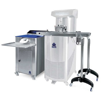 SELMI Automatic Truffle Coating System by Home Chocolate Factory - professional pastry and chocolate equipment