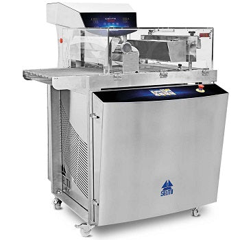 SELMI R600 PLUS 600mm Wide Enrobing Unit by Home Chocolate Factory - professional pastry and chocolate equipment