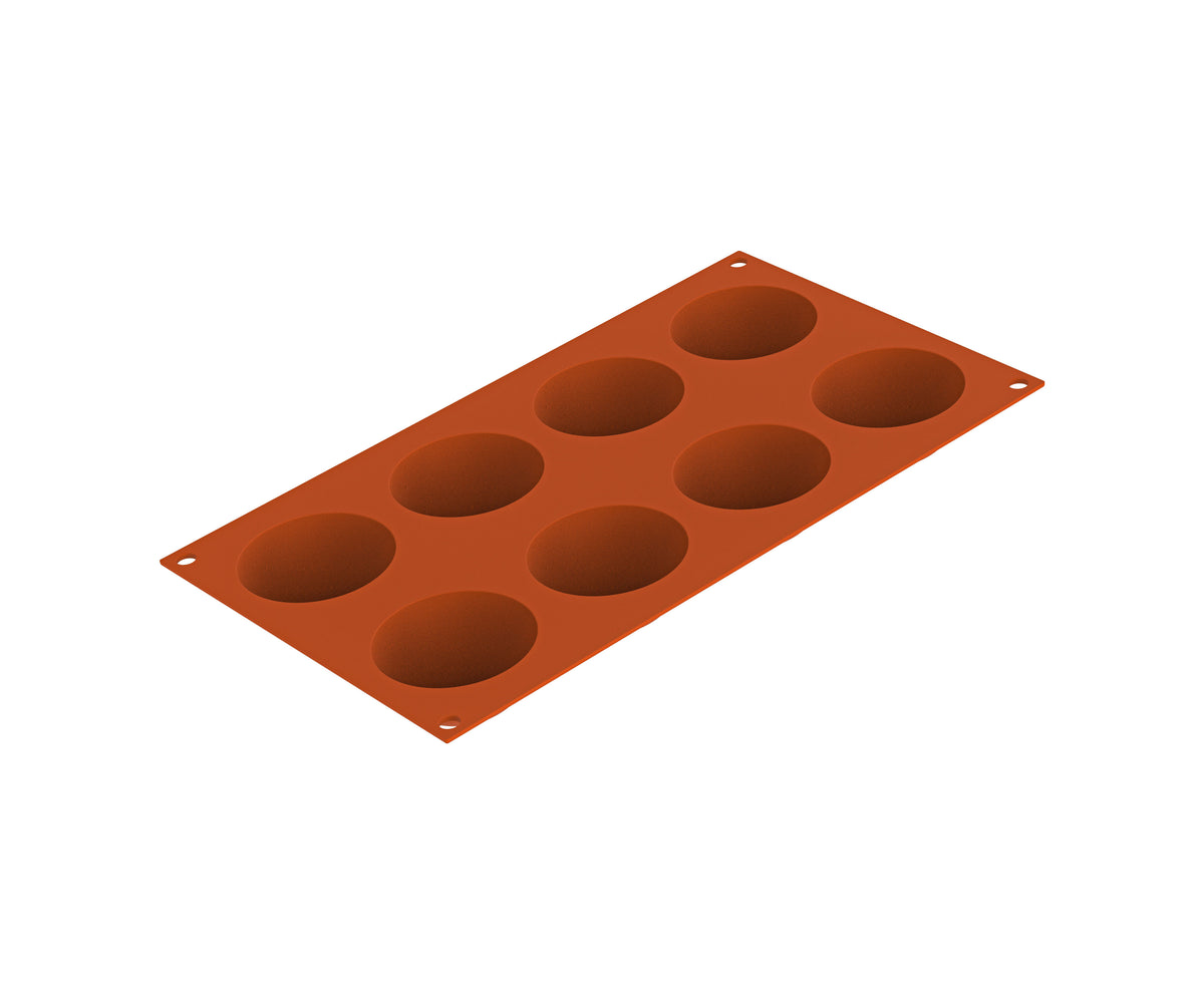 Silikomart SF003 6cm Half Sphere Professional Silicon Mould by Home Chocolate Factory - professional pastry and chocolate equipment