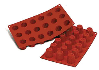 Silikomart SF033 Mini Bordelais Professional Silicon Mould by Home Chocolate Factory - professional pastry and chocolate equipment