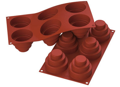 Silikomart SF148 Mini Wonder Cakes Professional Silicon Mould by Home Chocolate Factory - professional pastry and chocolate equipment