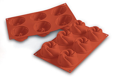 Silikomart SF158 Vertigo Professional Silicon Mould by Home Chocolate Factory - professional pastry and chocolate equipment