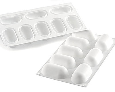 Silikomart Pillow 80 Professional Silicon Mould &  Cutter by Home Chocolate Factory - professional pastry and chocolate equipment