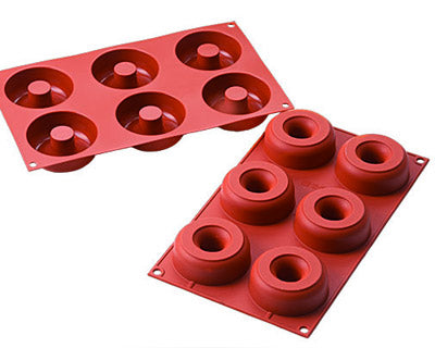 Silikomart Donuts Professional Silicon Mould by Home Chocolate Factory - professional pastry and chocolate equipment