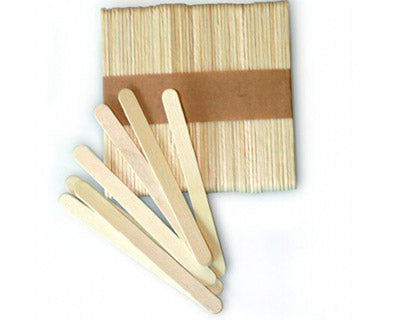 Pack of 500 Wooden Lollipop Sticks (113mm long) by Home Chocolate Factory - professional pastry and chocolate equipment