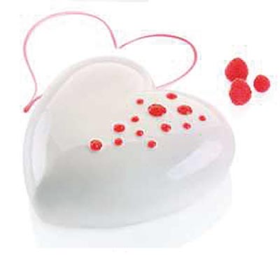 Silikomart Ti Amo Professional Silicon Mould by Home Chocolate Factory - professional pastry and chocolate equipment