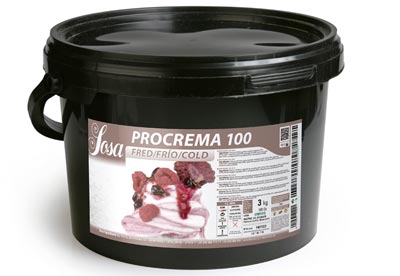 SOSA Procrema Cold 100 (3kg) by Home Chocolate Factory - professional pastry and chocolate equipment