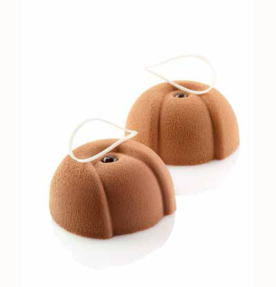 Silikomart Eclypse 60:40 Professional Silicon Mould by Home Chocolate Factory - professional pastry and chocolate equipment
