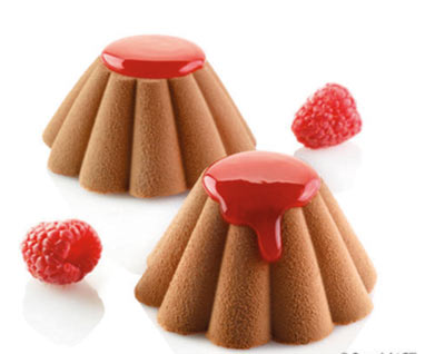 Silikomart Briochette 60:40 Professional Silicon Mould by Home Chocolate Factory - professional pastry and chocolate equipment
