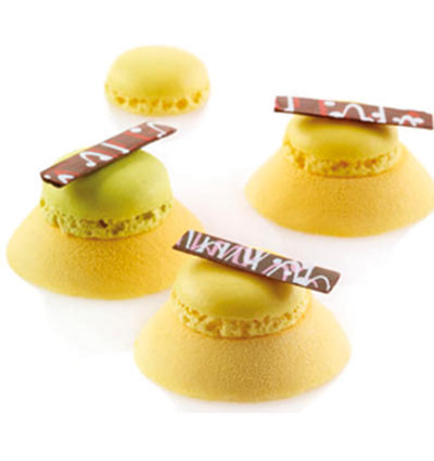Silikomart Mini Tartelettes 60:40 Professional Silicon Mould by Home Chocolate Factory - professional pastry and chocolate equipment