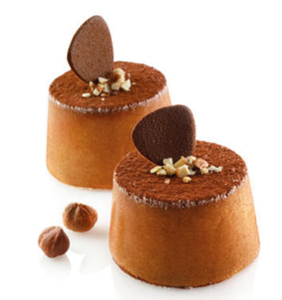 Silikomart Muffin 60:40 Professional Silicon Mould by Home Chocolate Factory - professional pastry and chocolate equipment