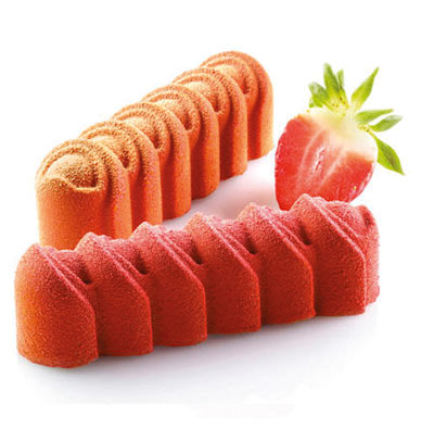 Silikomart Surf 60:40 Professional Silicon Mould by Home Chocolate Factory - professional pastry and chocolate equipment