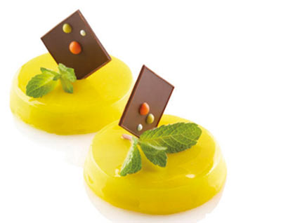 Silikomart 60mm Florentine 60:40 Professional Silicon Mould by Home Chocolate Factory - professional pastry and chocolate equipment