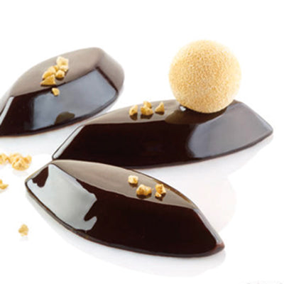 Silikomart Boat 60:40 Professional Silicon Mould by Home Chocolate Factory - professional pastry and chocolate equipment