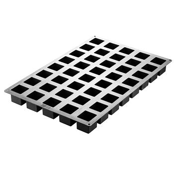 Silikomart SQ081 Cube 60:40 Professional Silicon Mould by Home Chocolate Factory - professional pastry and chocolate equipment