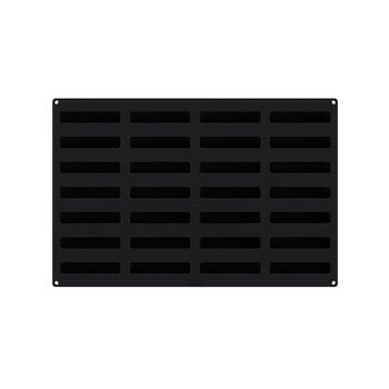 Silikomart SQ083 Stripe Éclair Professional Silicon Mould by Home Chocolate Factory - professional pastry and chocolate equipment
