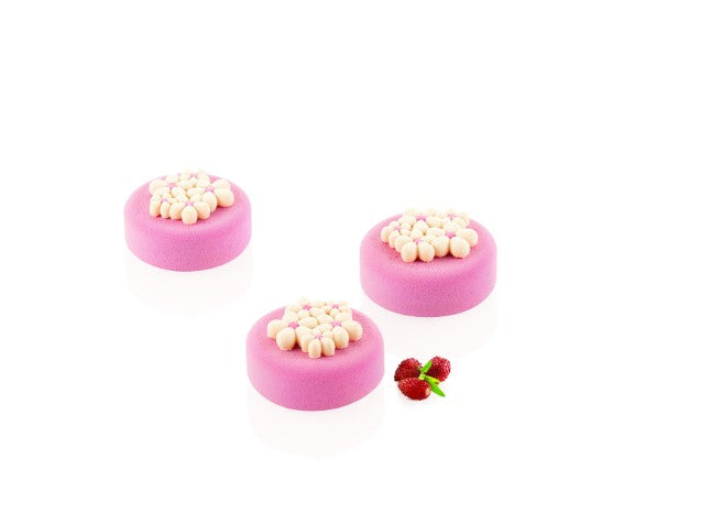 Silikomart Flora 19 Silicon Mould by Home Chocolate Factory - professional pastry and chocolate equipment