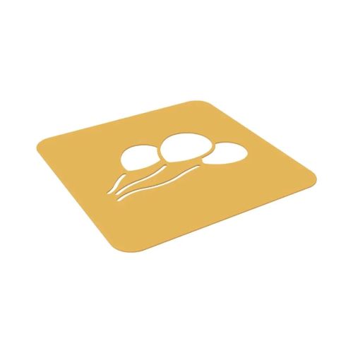 Silikomart Stencil Palloncino - Set of 2 Silicone Stencils