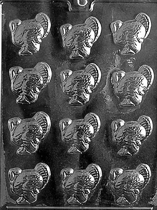 Small Turkeys Chocolate Mould by Home Chocolate Factory - professional pastry and chocolate equipment