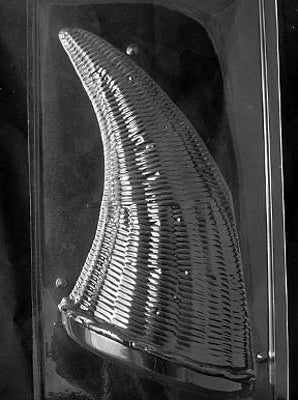 Large Cornucopia Chocolate Mould - Right side by Home Chocolate Factory - professional pastry and chocolate equipment