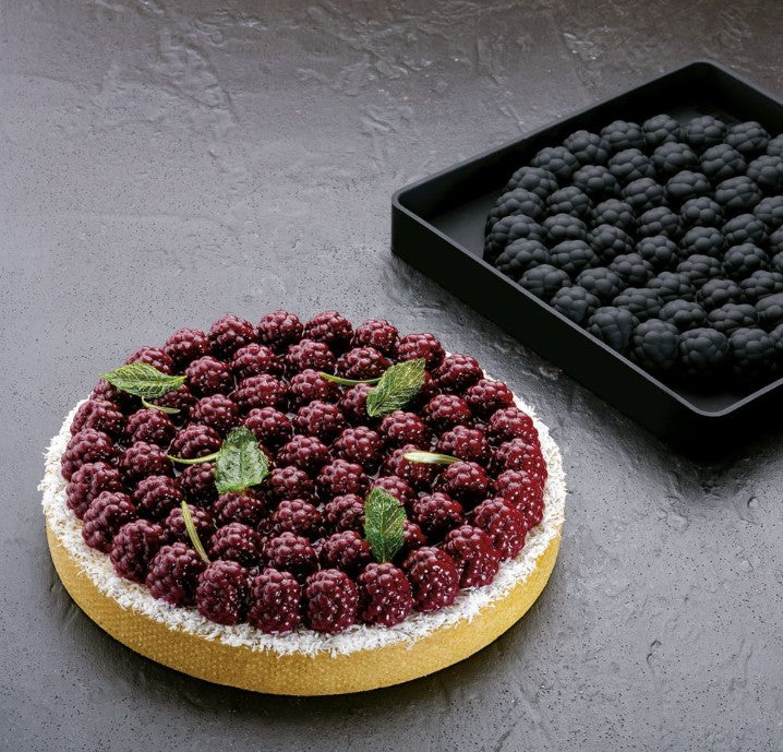 Pavoni TOP Raven (Blackberry) Professional Silicon Mould by Home Chocolate Factory - professional pastry and chocolate equipment