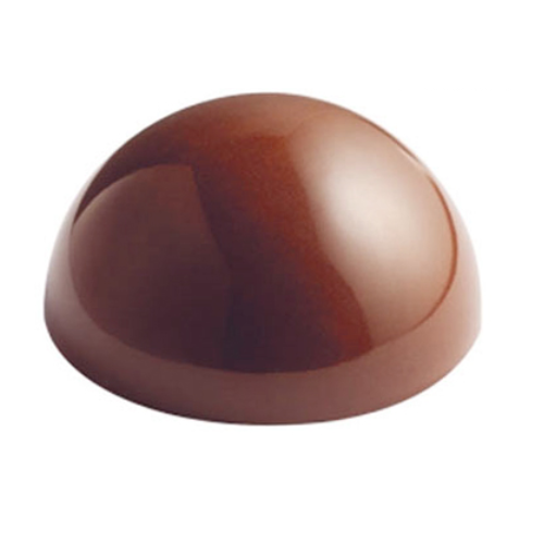 Pavoni 2.5cm Half Sphere Polycarbonate Chocolate Mould by Home Chocolate Factory - professional pastry and chocolate equipment