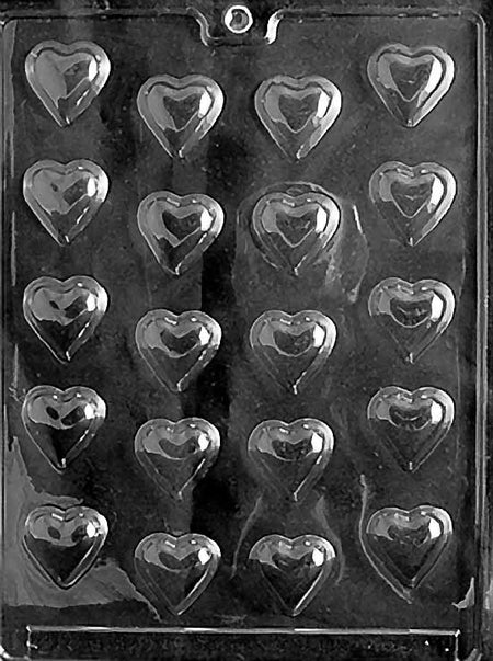 Bite Size Hearts by Home Chocolate Factory - professional pastry and chocolate equipment