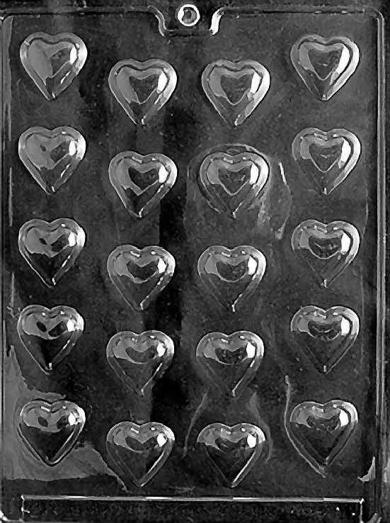 Bite Size Hearts by Home Chocolate Factory - professional pastry and chocolate equipment