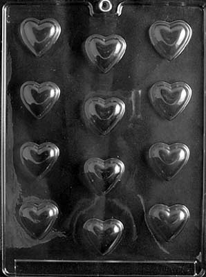 Small Hearts Chocolate Mould by Home Chocolate Factory - professional pastry and chocolate equipment