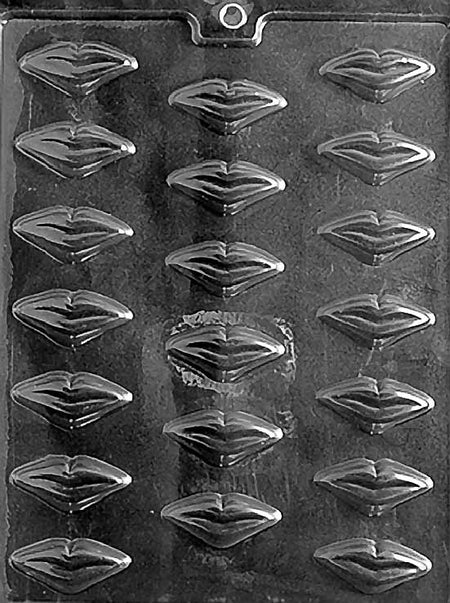Bite Sized Lips Chocolate Mould by Home Chocolate Factory - professional pastry and chocolate equipment