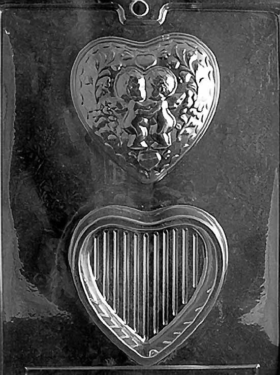 Kissing Cupid Chocolate Mould by Home Chocolate Factory - professional pastry and chocolate equipment