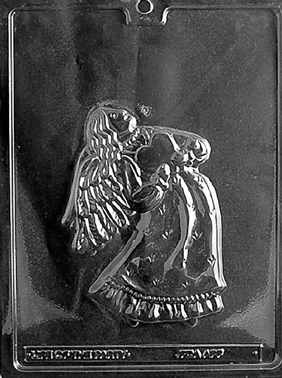 Victorian Angel Chocolate Mould by Home Chocolate Factory - professional pastry and chocolate equipment