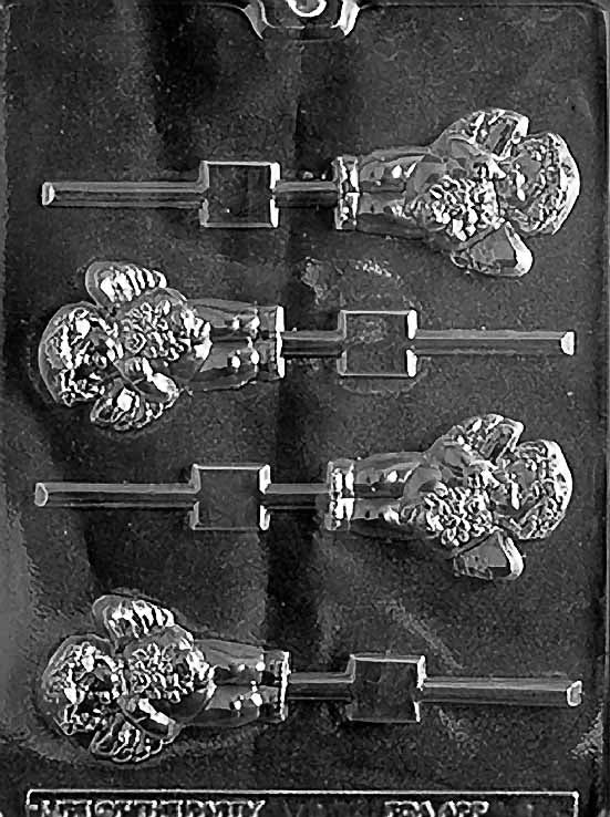 Cherub Lollipop Chocolate Mould by Home Chocolate Factory - professional pastry and chocolate equipment