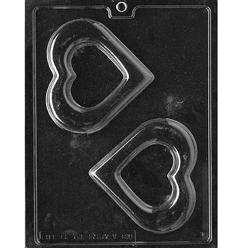 Medium Heart Wreath Chocolate Mould by Home Chocolate Factory - professional pastry and chocolate equipment