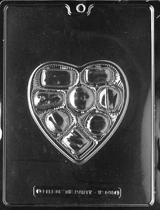 Candy Heart Chocolate Mould by Home Chocolate Factory - professional pastry and chocolate equipment