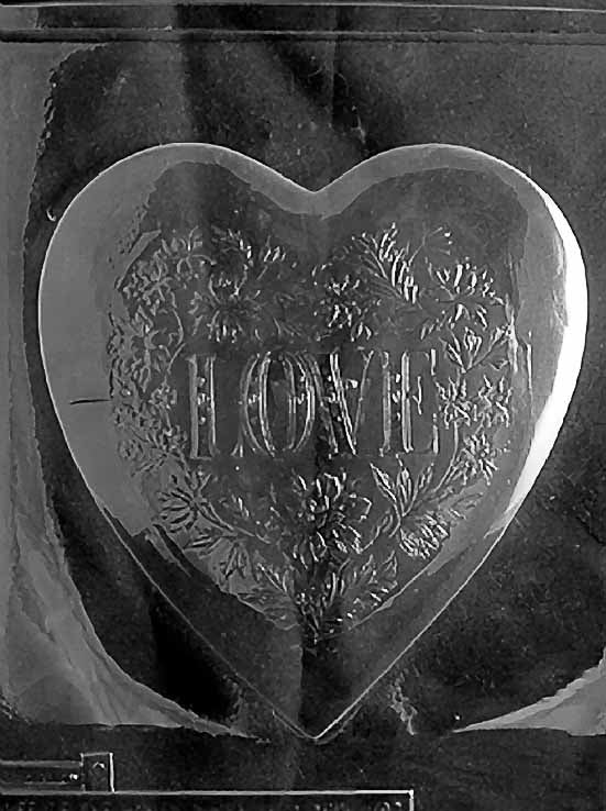 Very Large Love Heart Chocolate Mould (top for V301A) by Home Chocolate Factory - professional pastry and chocolate equipment