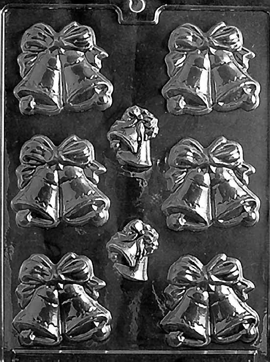 Large Bells Chocolate Mould by Home Chocolate Factory - professional pastry and chocolate equipment