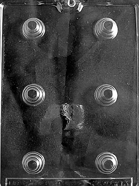 Bite Sized Pour Three Tier Cake Chocolate Mould by Home Chocolate Factory - professional pastry and chocolate equipment