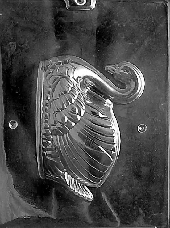 Medium Swan Chocolate Mould - Left Side by Home Chocolate Factory - professional pastry and chocolate equipment