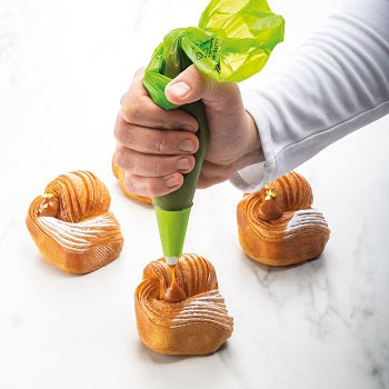 Pavoni Viennoiserie Square Microperforated Stainless Steel Ring- 80mm x 80mm x 45mm