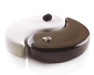 Silikomart Yin Yang 2500 Large Entremet Professional Silicon Mould by Home Chocolate Factory - professional pastry and chocolate equipment