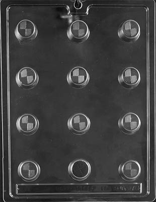 Traditional Round Chocolate Mould by Home Chocolate Factory - professional pastry and chocolate equipment