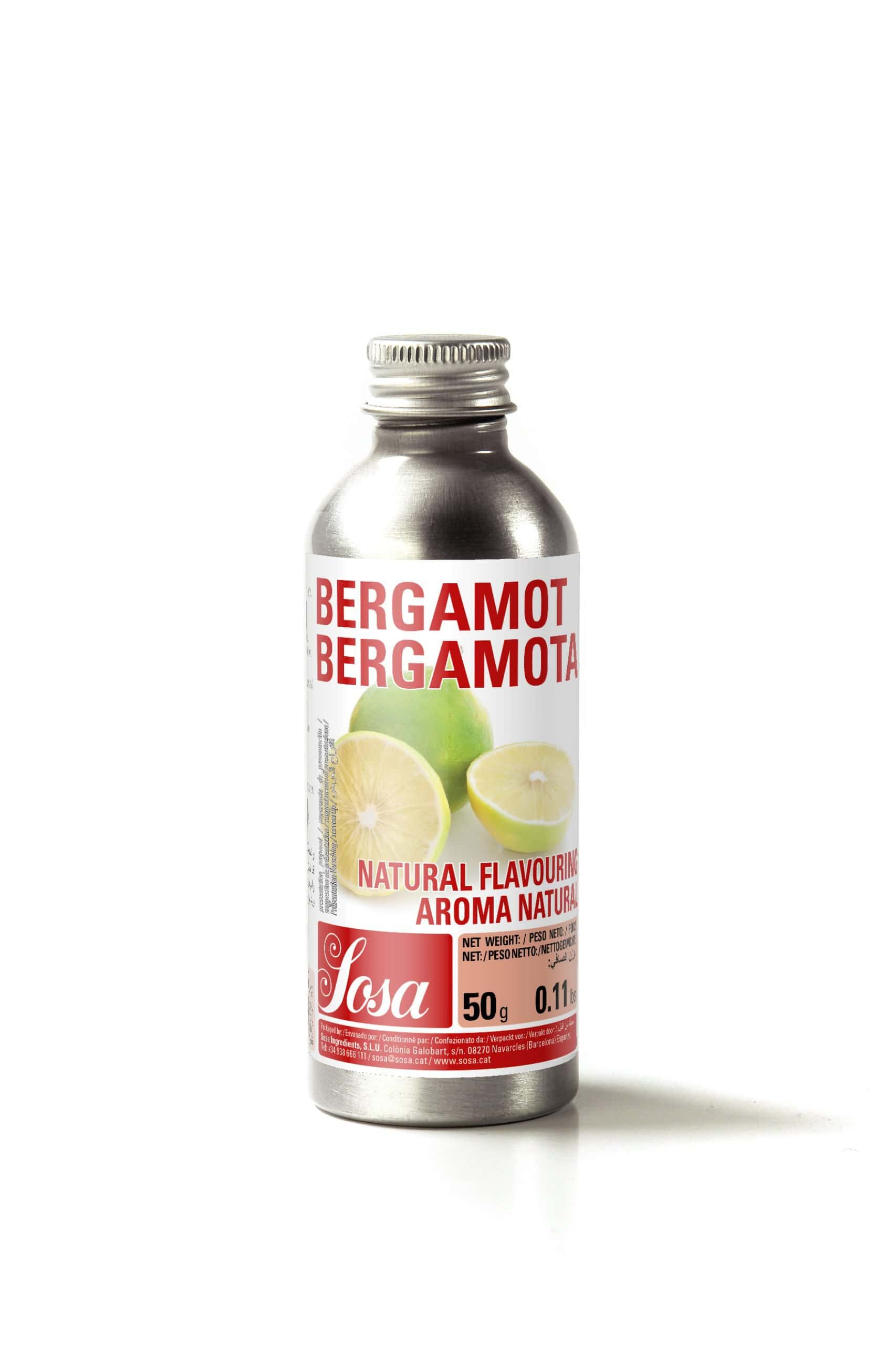 SOSA Bergamot Essential Oil (50g) by Home Chocolate Factory - professional pastry and chocolate equipment