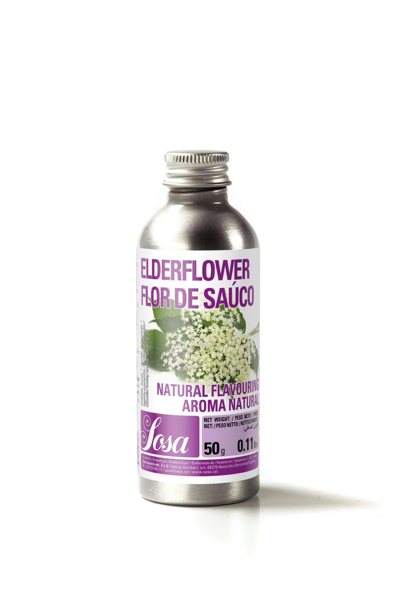 SOSA Elderflower Natural Aroma 50g by Home Chocolate Factory - professional pastry and chocolate equipment