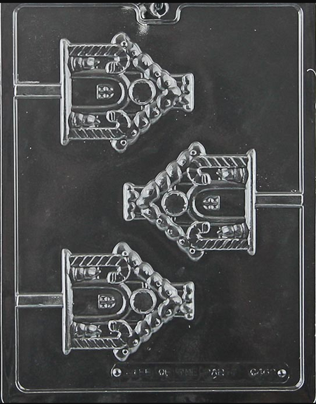 Gingerbread House Lollipop Chocolate Mould by Home Chocolate Factory - professional pastry and chocolate equipment