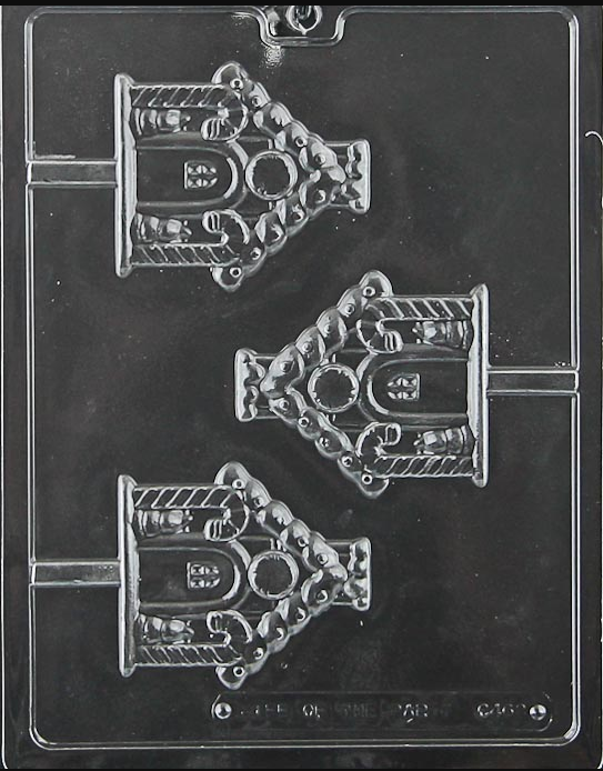 Gingerbread House Lollipop Chocolate Mould by Home Chocolate Factory - professional pastry and chocolate equipment
