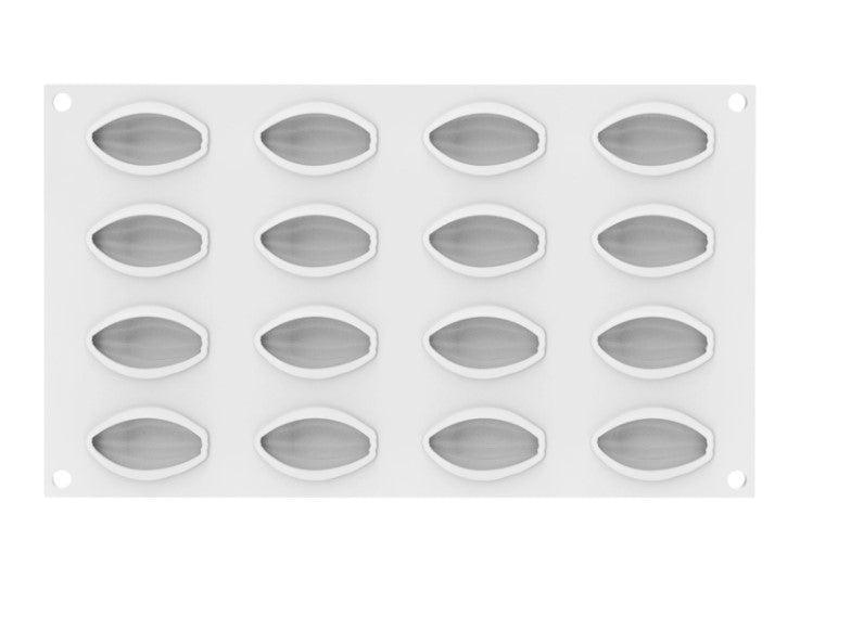 Silikomart Cacao XS 12 Professional Silicon Mould by Home Chocolate Factory - professional pastry and chocolate equipment