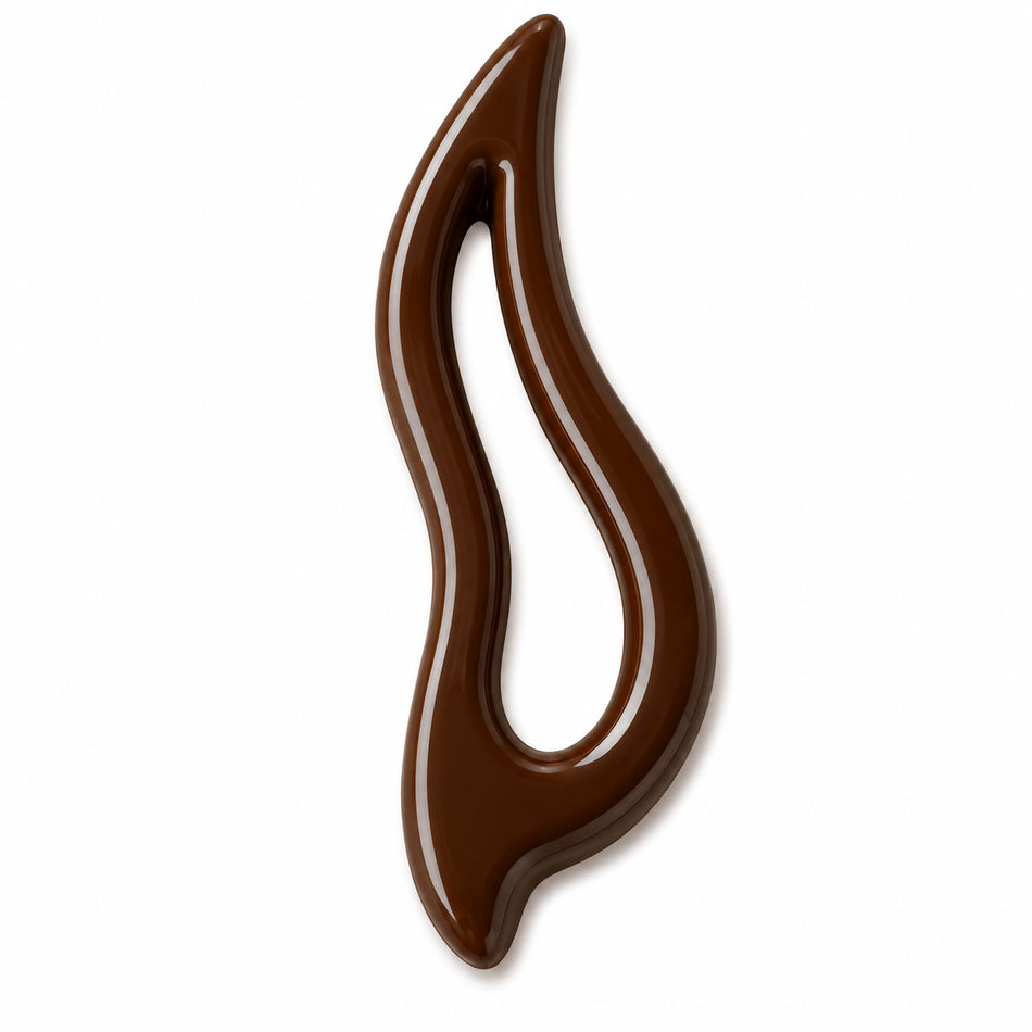 Moulds for Chocolate decorations 63x23mm