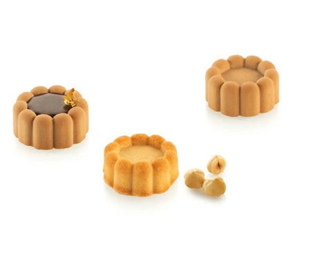 Silikomart Charlotte XS 16 Silicone Mould by Home Chocolate Factory - professional pastry and chocolate equipment